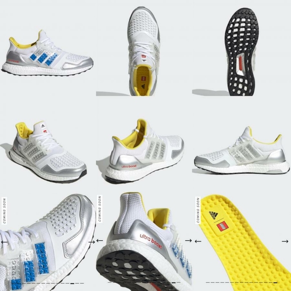 Adidas Men's Running Ultraboost DNA X LEGO plat FY7690 Size 7 - Picture 11 of 13